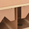 Chicken Laying Nest 4 Compartments 41.7"x15.7"x17.7" Solid Pine Wood