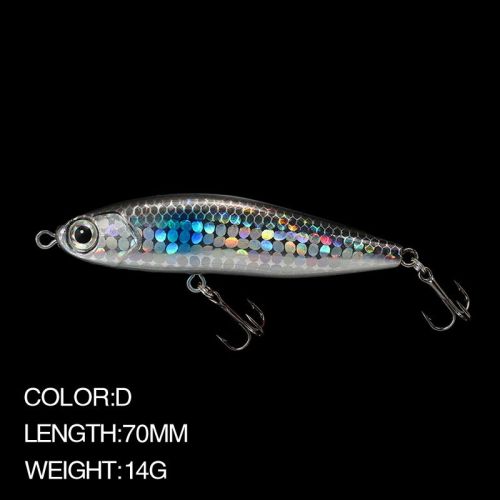 Luya Biomimetic Fake Bait Submerged Pencil 70mm 14g