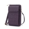 Caddy Vegan Leather Women Phone Wallet Crossbody