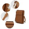 Caddy Vegan Leather Women Phone Wallet Crossbody