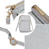 Caddy Vegan Leather Women Phone Wallet Crossbody